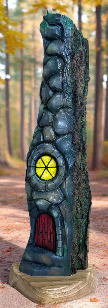 Whimsical carving with Pen,